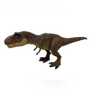 Jurassic World Stomp 'n Escape Tyrannosaurus Rex 20” x 8” Tested Works EUC
